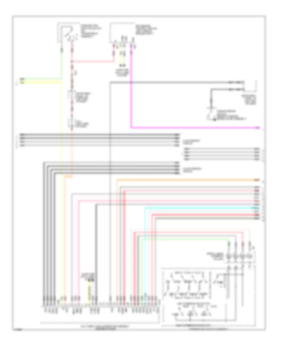 Radio Wiring Diagram, Except EV withBuilt-in Amplifier & Multi-Media Module (2 из 4) для Toyota RAV4 LE 2014
