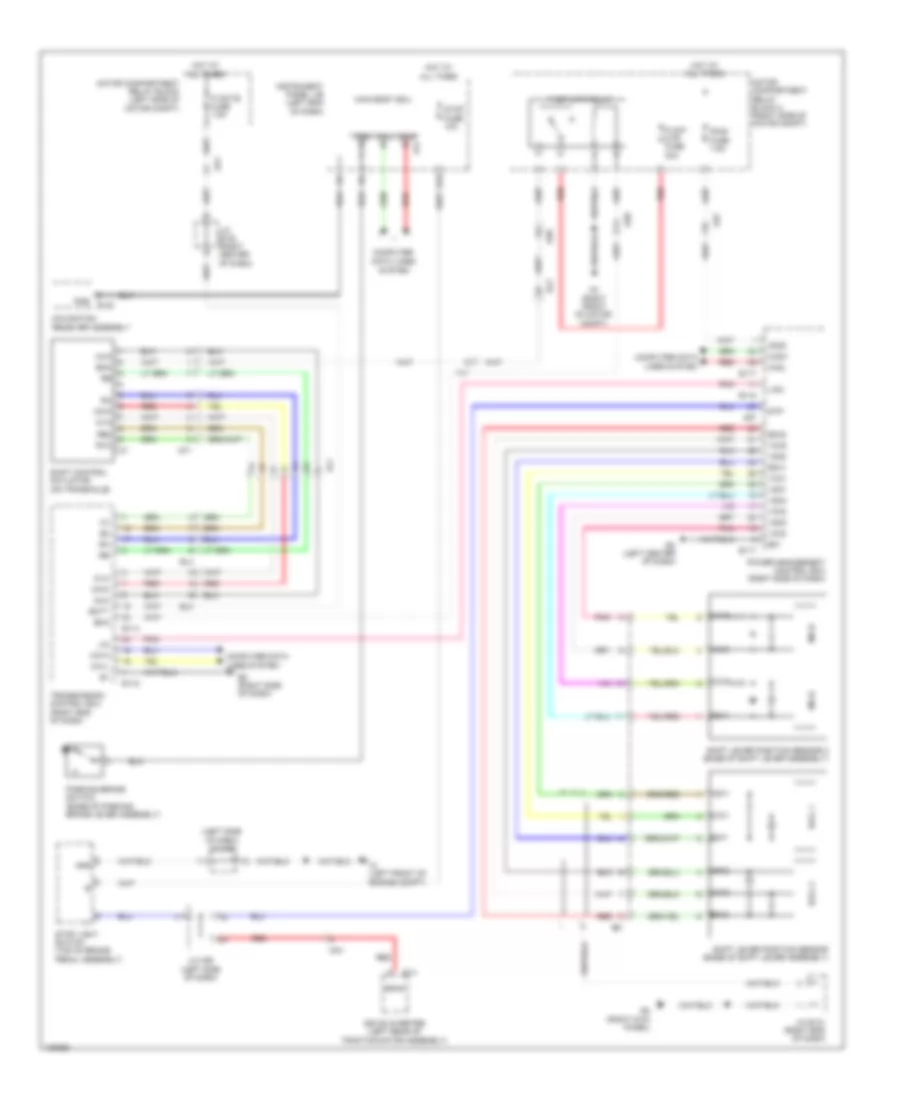 Shift Interlock Wiring Diagram, EV для Toyota RAV4 LE 2014