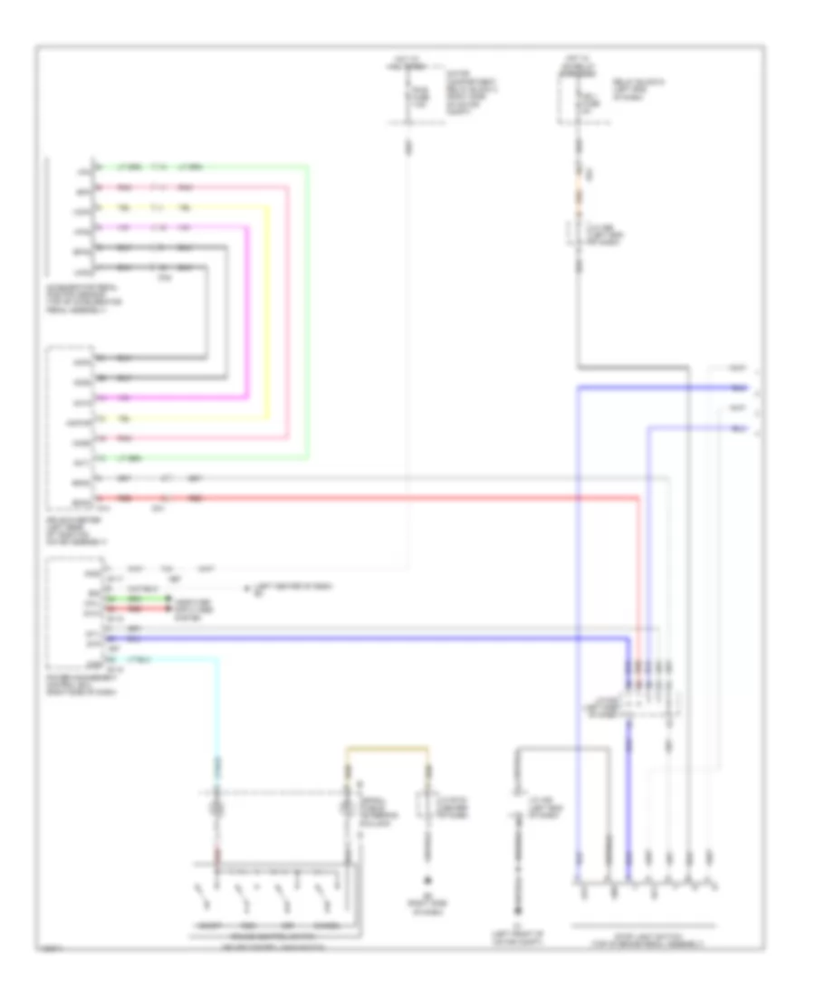 Cruise Control Wiring Diagram, EV (1 из 2) для Toyota RAV4 LE 2014