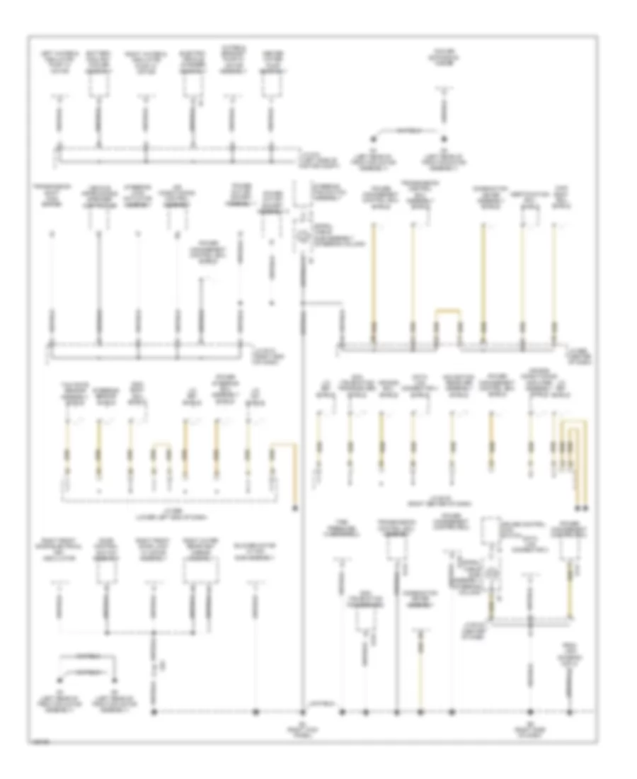 Ground Distribution Wiring Diagram, EV (3 из 4) для Toyota RAV4 LE 2014