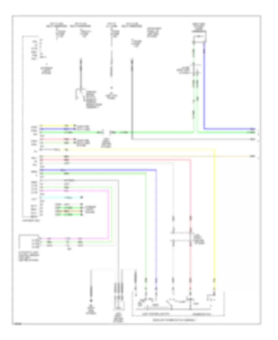 Headlights Wiring Diagram, EV (1 из 2) для Toyota RAV4 LE 2014