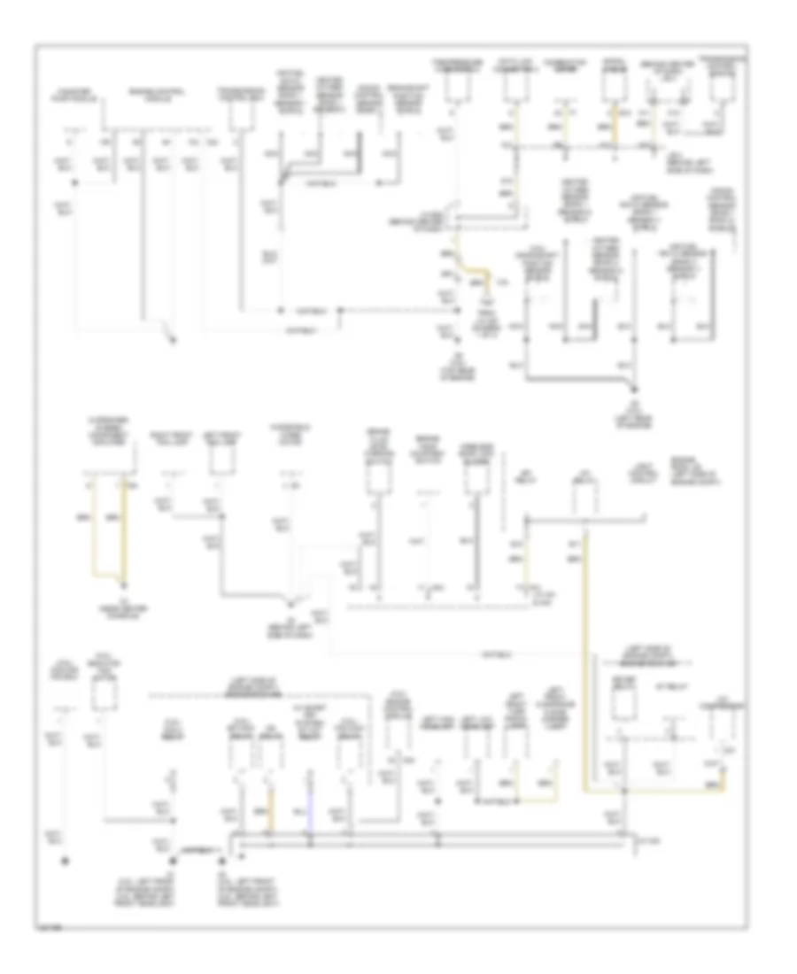 Электросхема подключение массы заземления, кроме гибрида (2 из 4) для Toyota Camry XLE 2010
