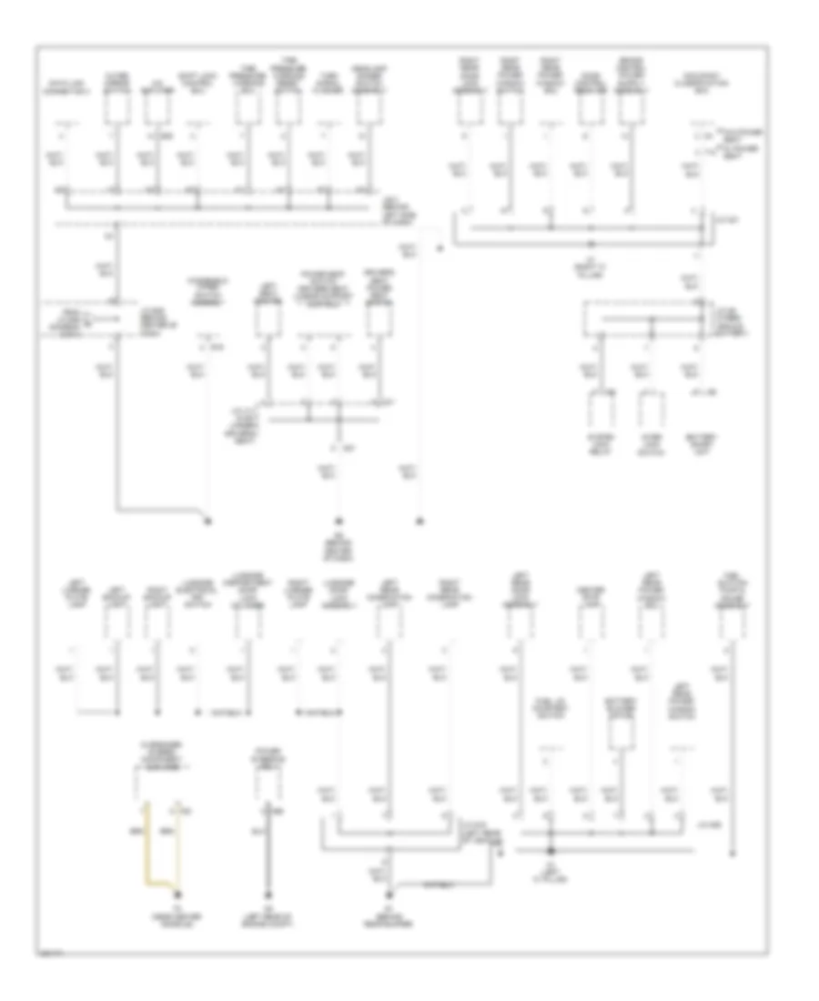 Электросхема подключение массы заземления, гибрид (3 из 4) для Toyota Camry XLE 2010