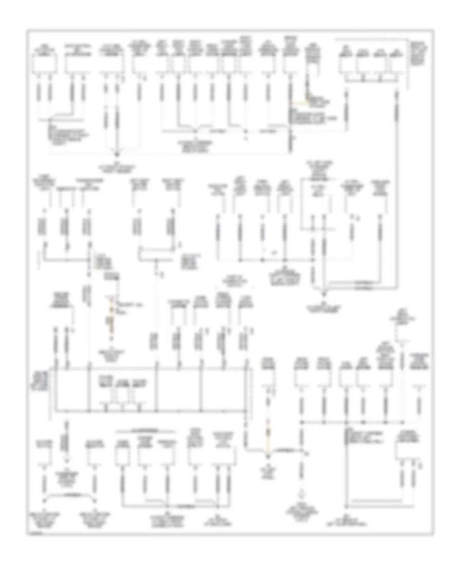 Электросхема подключение массы заземления (1 из 2) для Toyota RAV4 L 2005