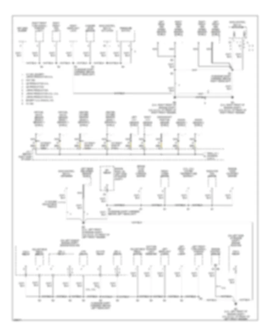 Электросхема подключение массы заземления (1 из 4) для Toyota Camry 2005
