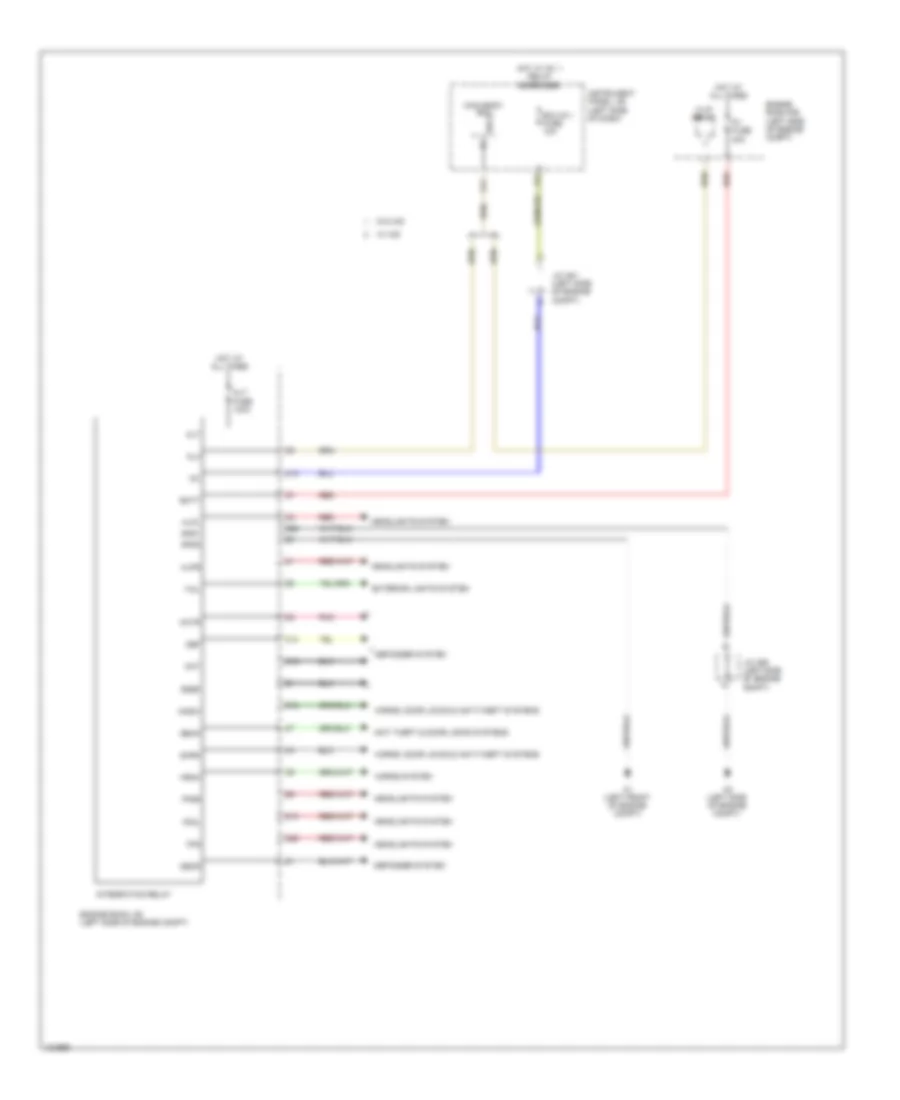 управление интеграцией и схема панели для Toyota Sienna 2014
