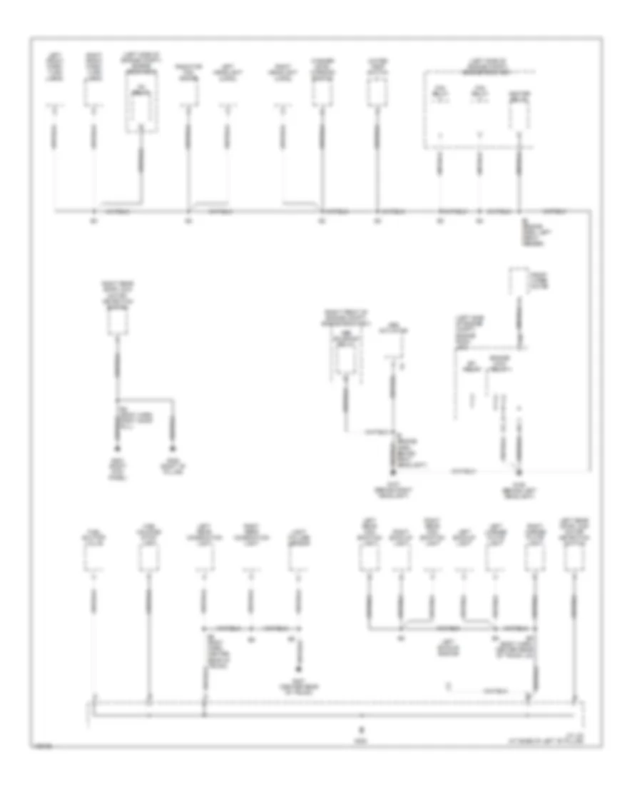 2.2L кпг, Электросхема подключение массы заземления (1 из 3) для Toyota Camry XLE 2000