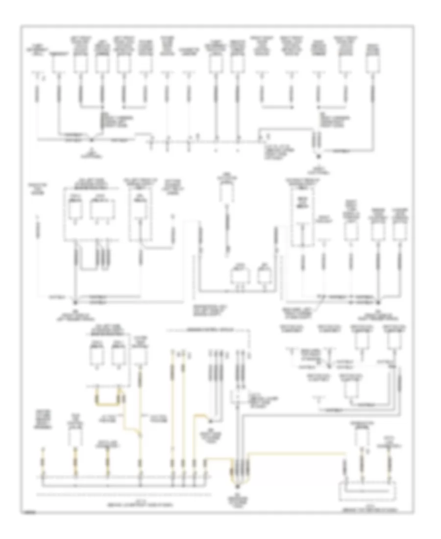 Электросхема подключение массы заземления (1 из 3) для Toyota Sienna LE 2002