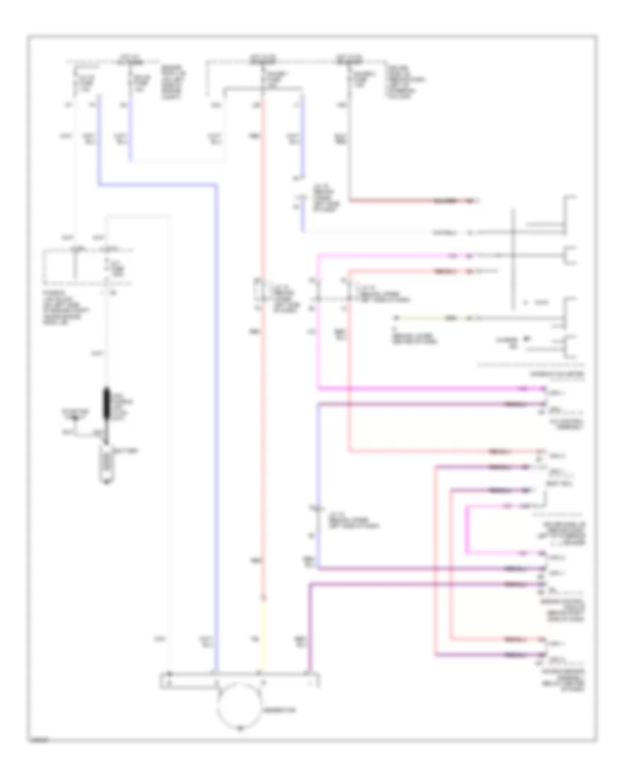 Электросхема Генератора для Toyota Sienna XLE Limited 2006