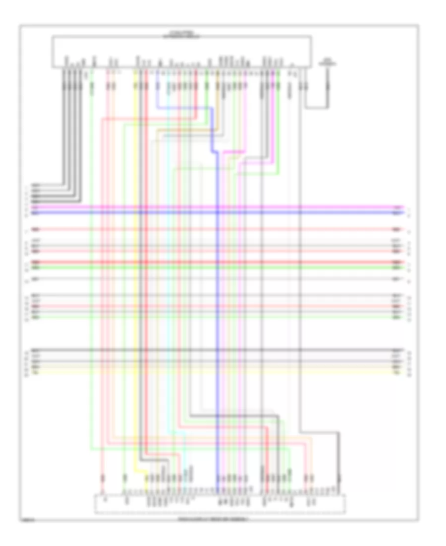 Navigation Wiring Diagram, withRadio & Display Amplifier & Separate Amplifier (3 из 5) для Toyota Prius 2012