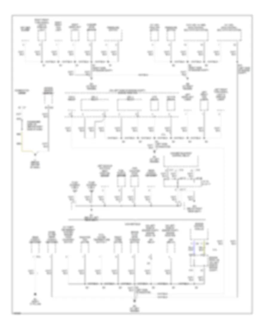 Электросхема подключение массы заземления (1 из 3) для Toyota Camry Solara SE 2004