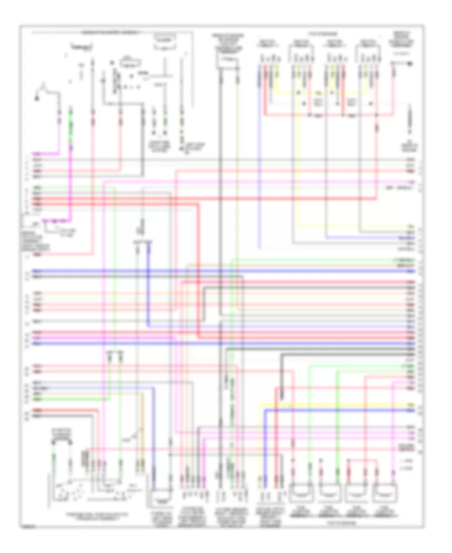 2 4L Engine Performance Wiring Diagram 3 of 4 for Toyota Matrix 2009