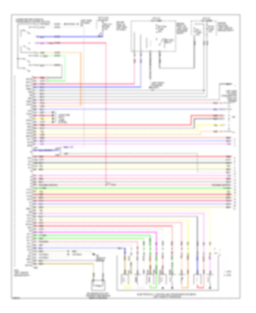2 4L A T Wiring Diagram 1 of 2 for Toyota Matrix 2009