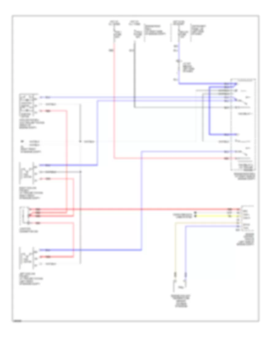 3.5L, Cooling Fan Wiring Diagram for Toyota RAV4 Limited 2007