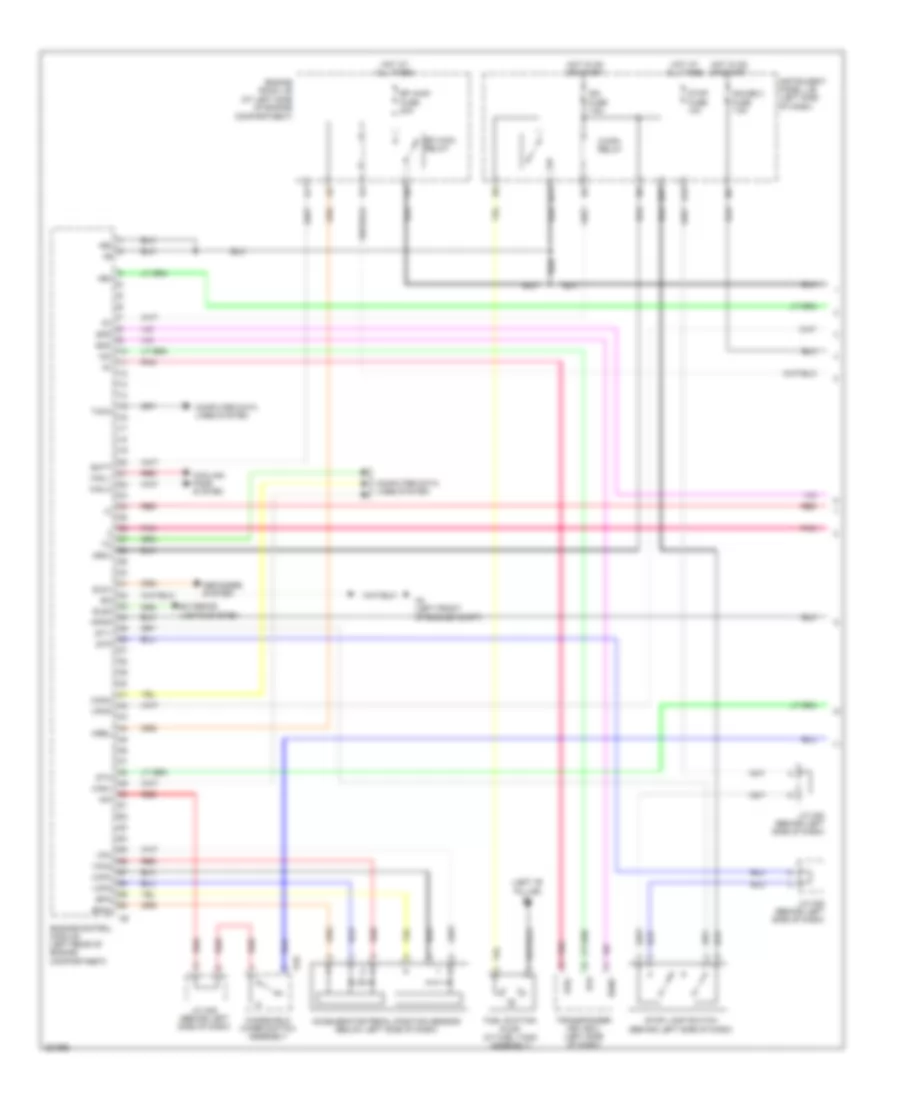 2 4L Engine Performance Wiring Diagram 1 of 4 for Toyota RAV4 Limited 2007