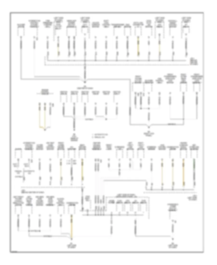 Ground Distribution Wiring Diagram 2 of 3 for Toyota RAV4 Limited 2007