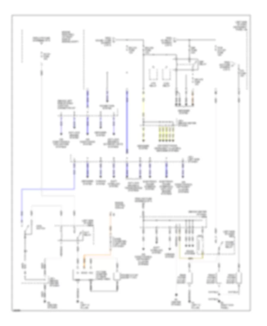 Power Distribution Wiring Diagram (3 of 3) for Toyota RAV4 Limited 2007
