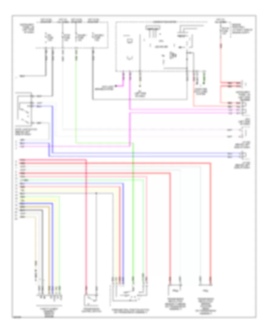2 4L A T Wiring Diagram 2 of 2 for Toyota RAV4 Limited 2007