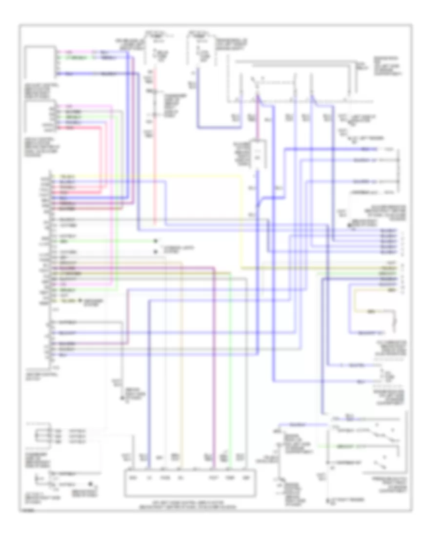 Manual AC Wiring Diagram (1 of 2) for Toyota Camry Solara SLE 2004