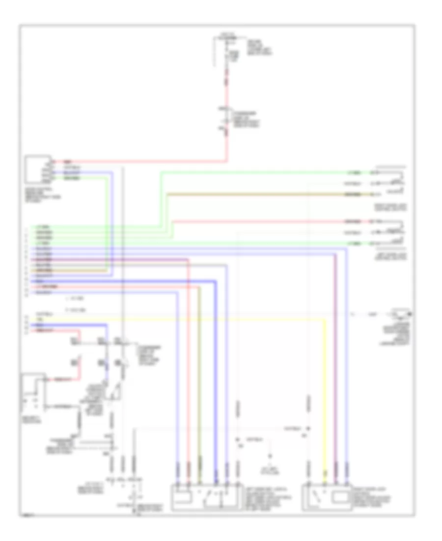 Forced Entry Wiring Diagram, Convertible (2 of 2) for Toyota Camry Solara SLE 2004
