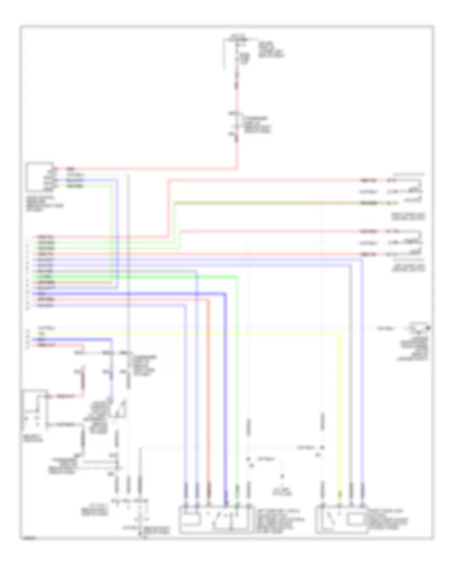 Forced Entry Wiring Diagram, Coupe (2 of 2) for Toyota Camry Solara SLE 2004