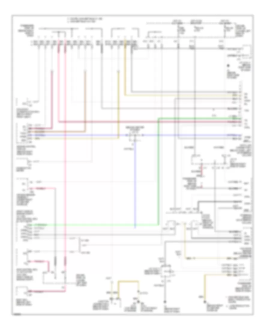 Computer Data Lines Wiring Diagram for Toyota Camry Solara SLE 2004