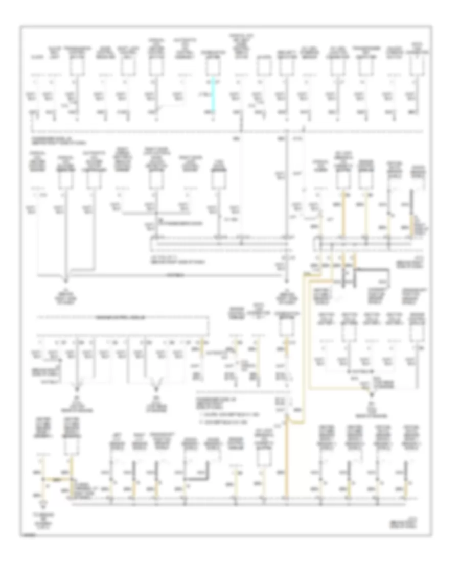 Ground Distribution Wiring Diagram 3 of 3 for Toyota Camry Solara SLE 2004