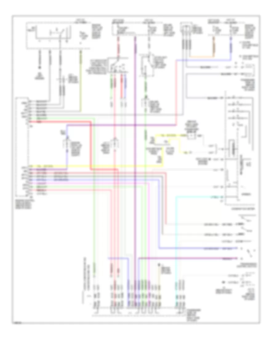 3 3L A T Wiring Diagram 1 of 2 for Toyota Camry Solara SLE 2004