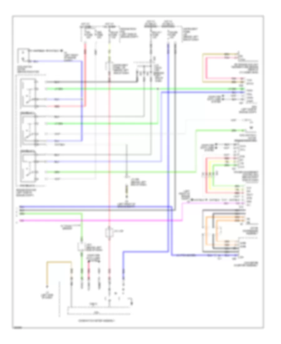 Automatic A C Wiring Diagram 3 of 3 for Toyota Prius Plug in 2012
