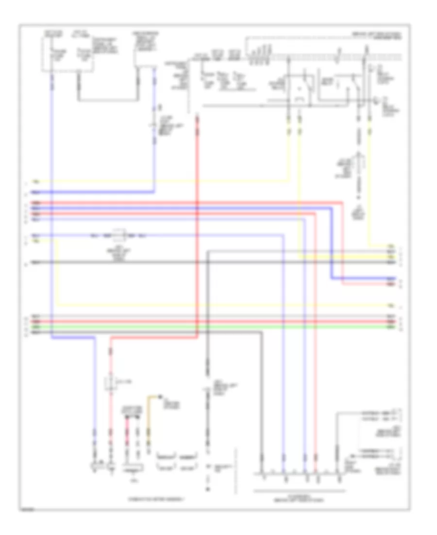 Forced Entry Wiring Diagram (2 of 5) for Toyota Prius Plug-in 2012