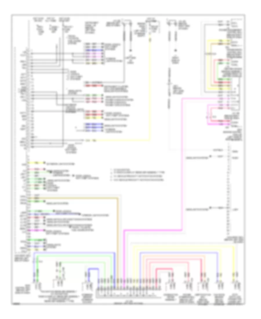 Body Control Modules Wiring Diagram for Toyota Prius Plug-in 2012