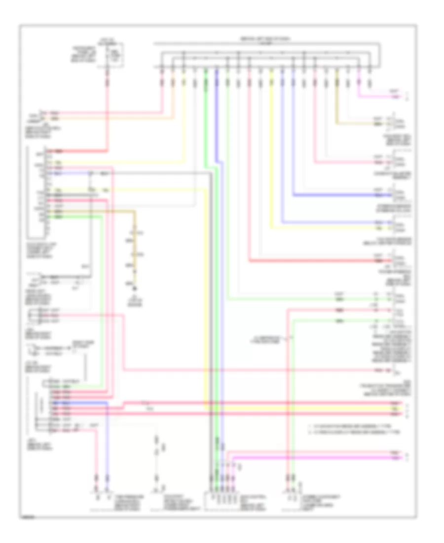 Computer Data Lines Wiring Diagram 1 of 2 for Toyota Prius Plug in 2012