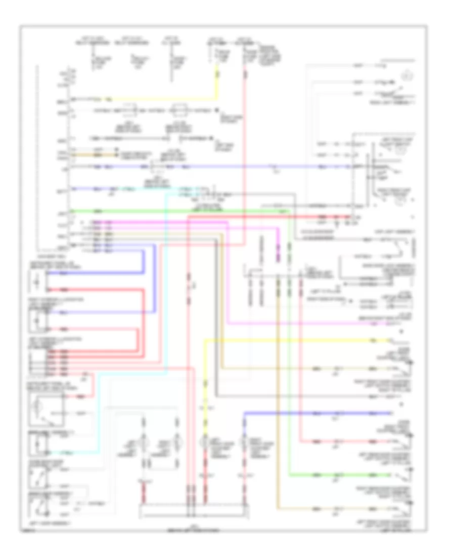 Courtesy Lamps Wiring Diagram for Toyota Prius Plug in 2012