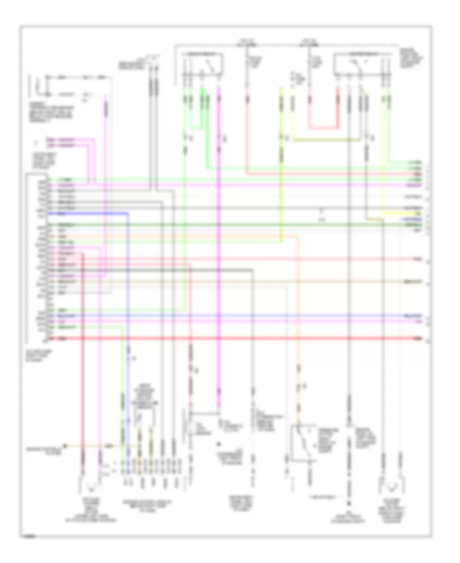 Manual A C Wiring Diagram 1 of 2 for Toyota Tacoma PreRunner 2014