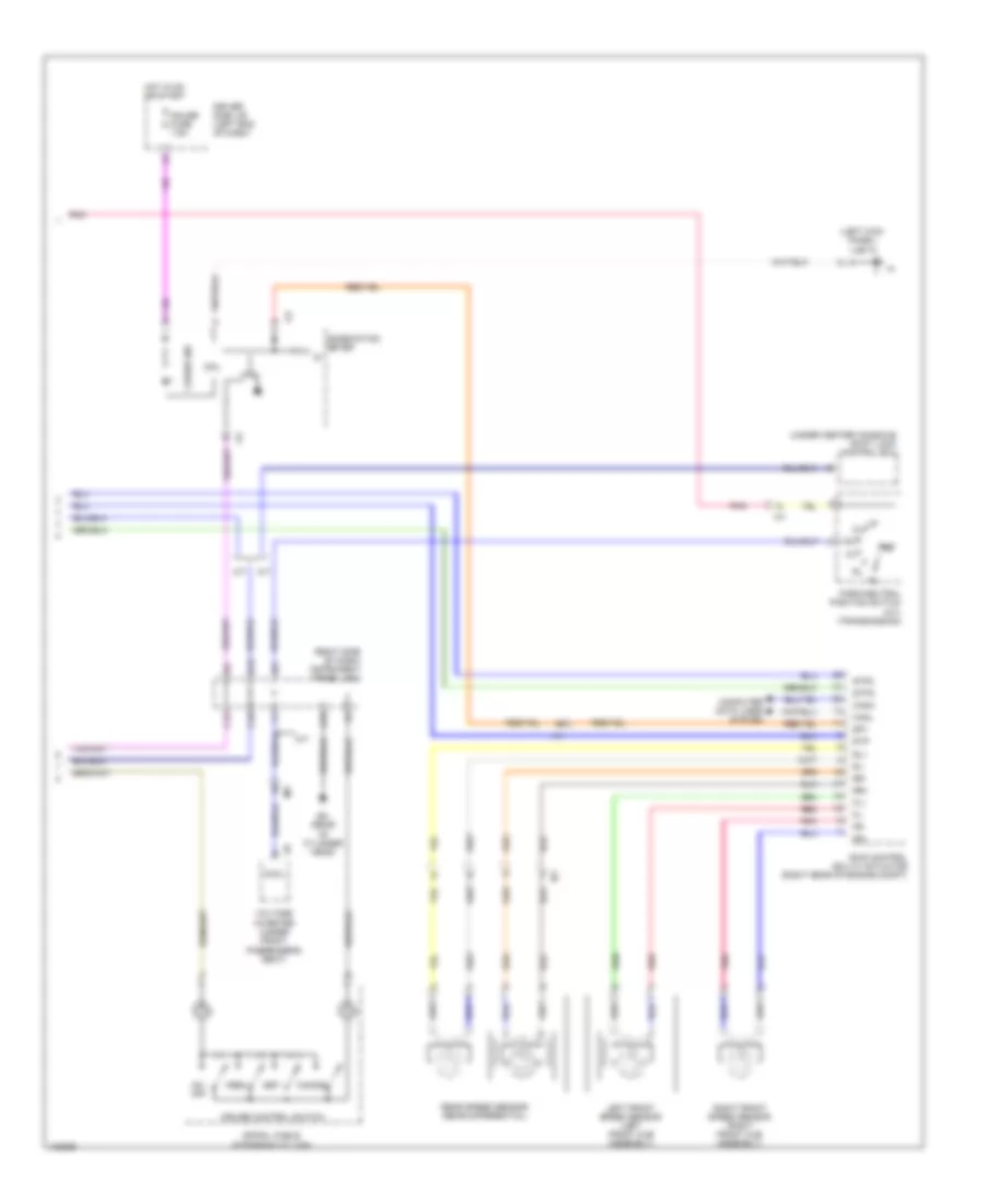 2.7L, Cruise Control Wiring Diagram (2 of 2) for Toyota Tacoma PreRunner 2014