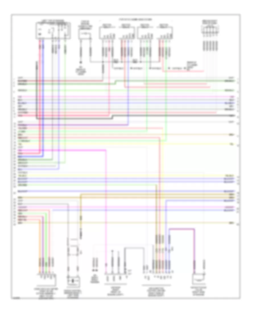 2.7L, Engine Performance Wiring Diagram (4 of 7) for Toyota Tacoma PreRunner 2014