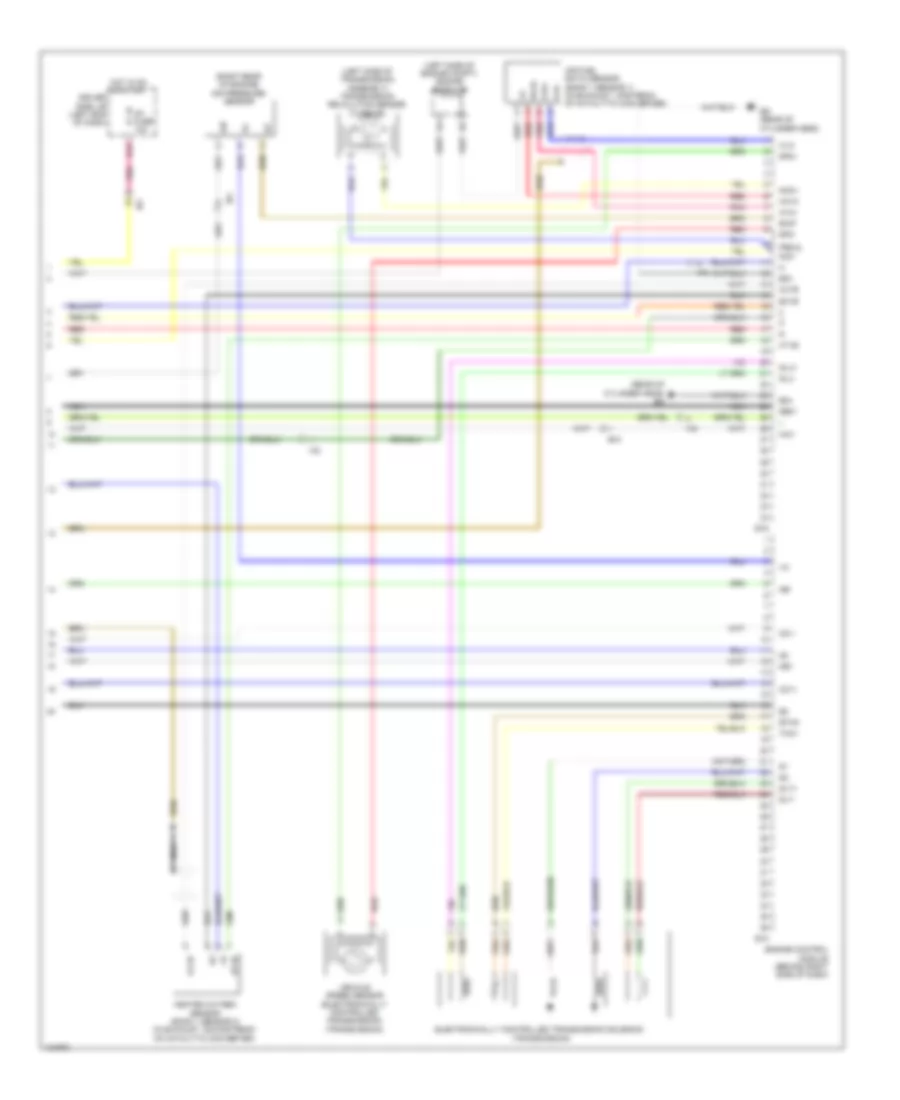 2.7L, Engine Performance Wiring Diagram (7 of 7) for Toyota Tacoma PreRunner 2014