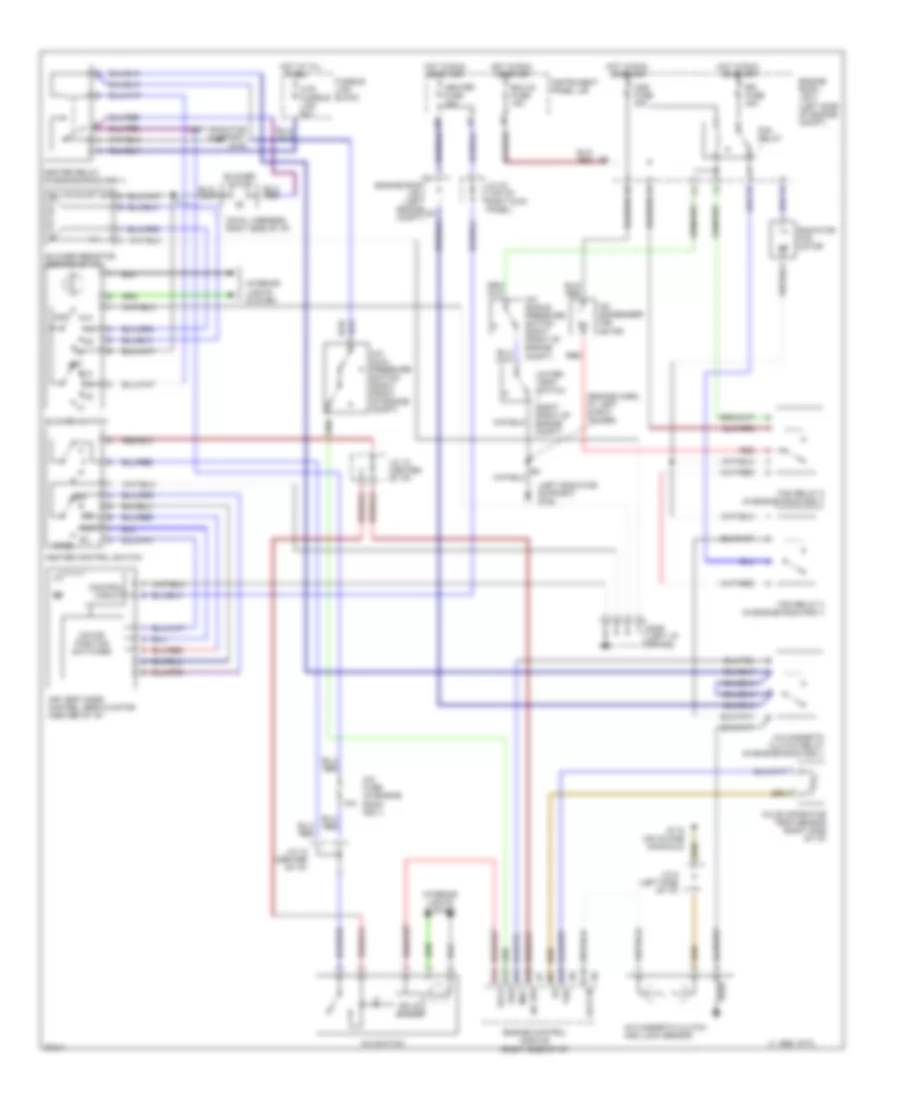 2.2L, AC Wiring Diagram for Toyota Camry XLE 1997