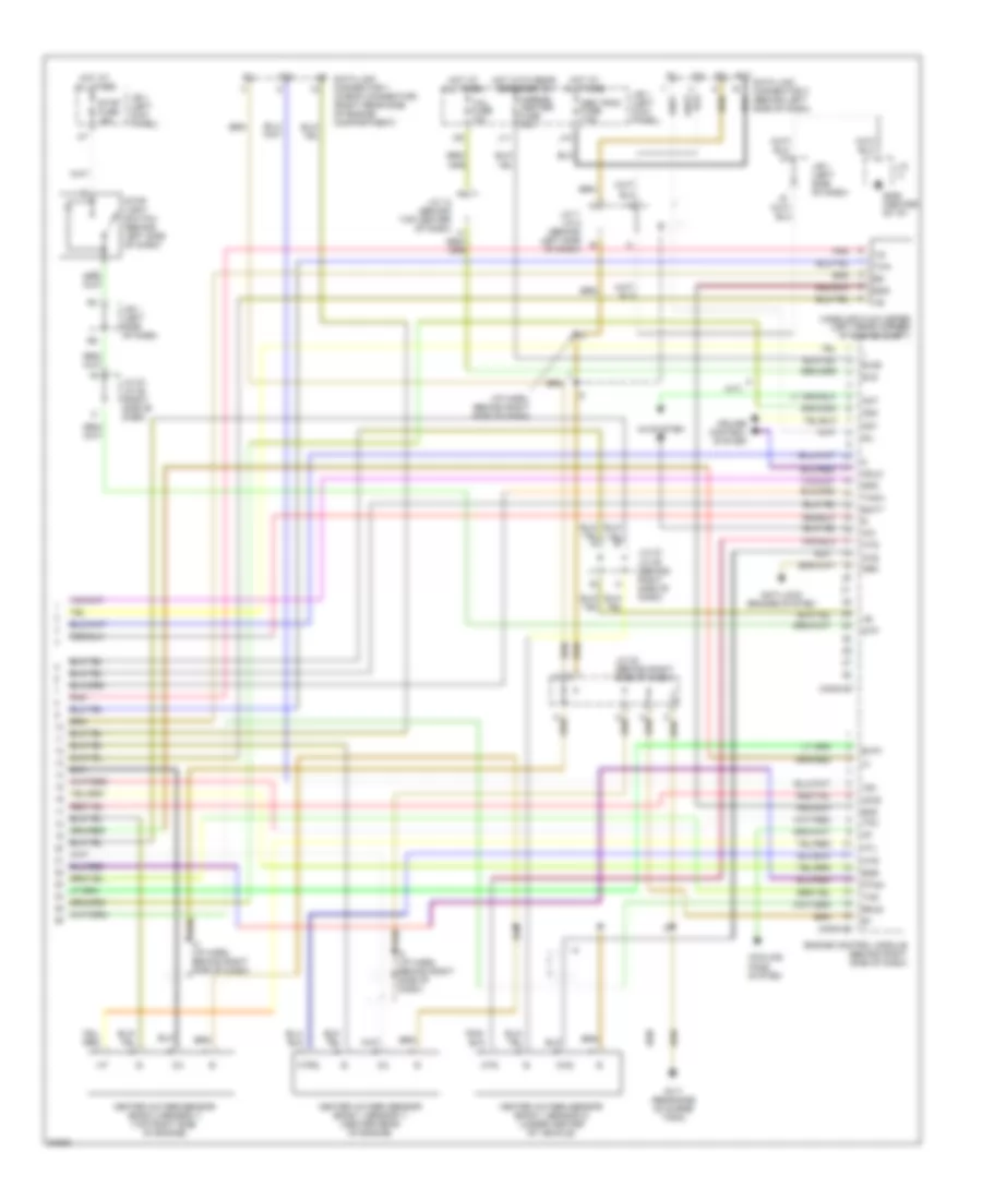 3 0L Engine Performance Wiring Diagrams 3 of 3 for Toyota Camry XLE 1997