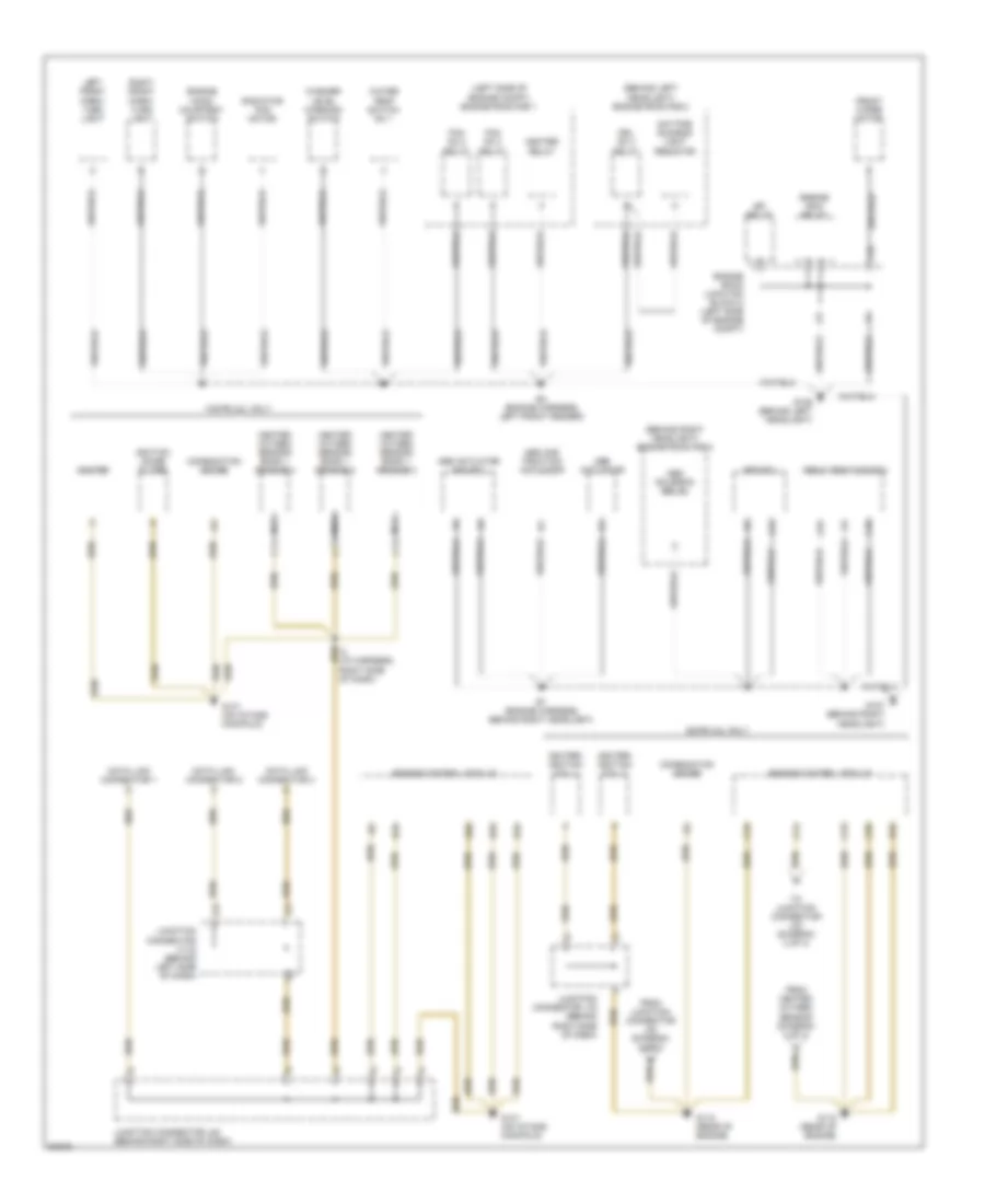 Ground Distribution Wiring Diagram 1 of 3 for Toyota Camry XLE 1997