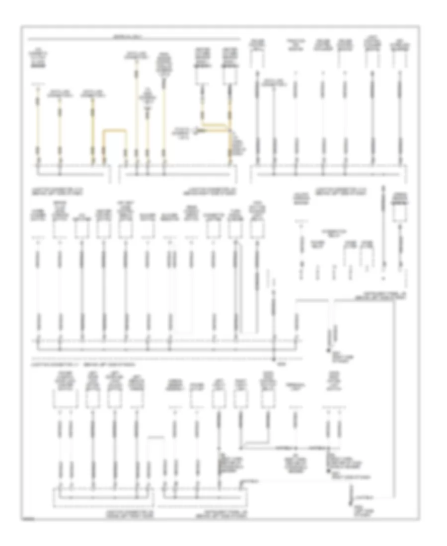 Ground Distribution Wiring Diagram (2 of 3) for Toyota Camry XLE 1997