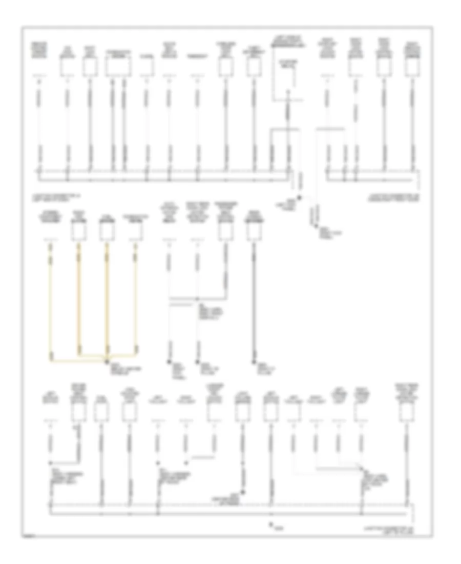 Ground Distribution Wiring Diagram 3 of 3 for Toyota Camry XLE 1997