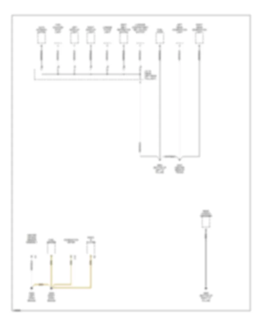 Ground Distribution Wiring Diagram 3 of 3 for Toyota Corolla LE 2000