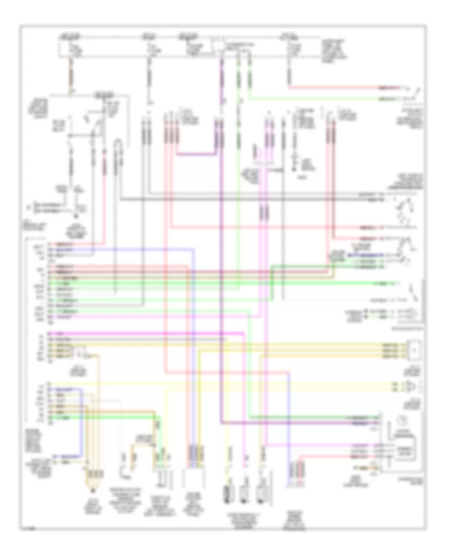 AT Wiring Diagram for Toyota Corolla LE 2000