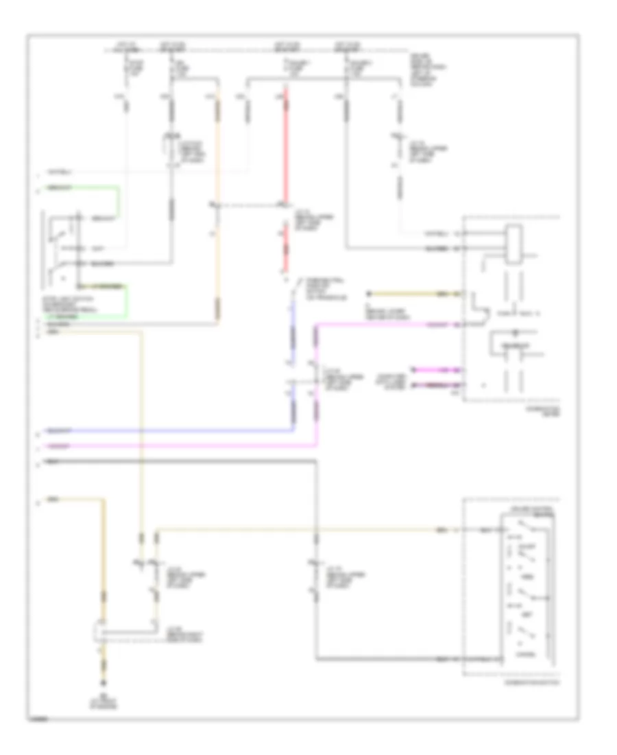Cruise Control Wiring Diagram (2 of 2) for Toyota Sienna XLE Limited 2005
