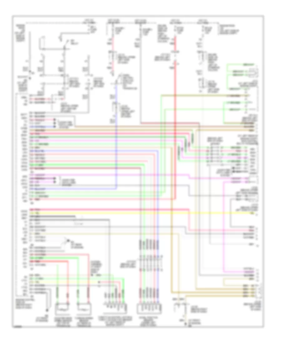 Dynamic Laser Cruise Control Wiring Diagram 1 of 2 for Toyota Sienna XLE Limited 2005