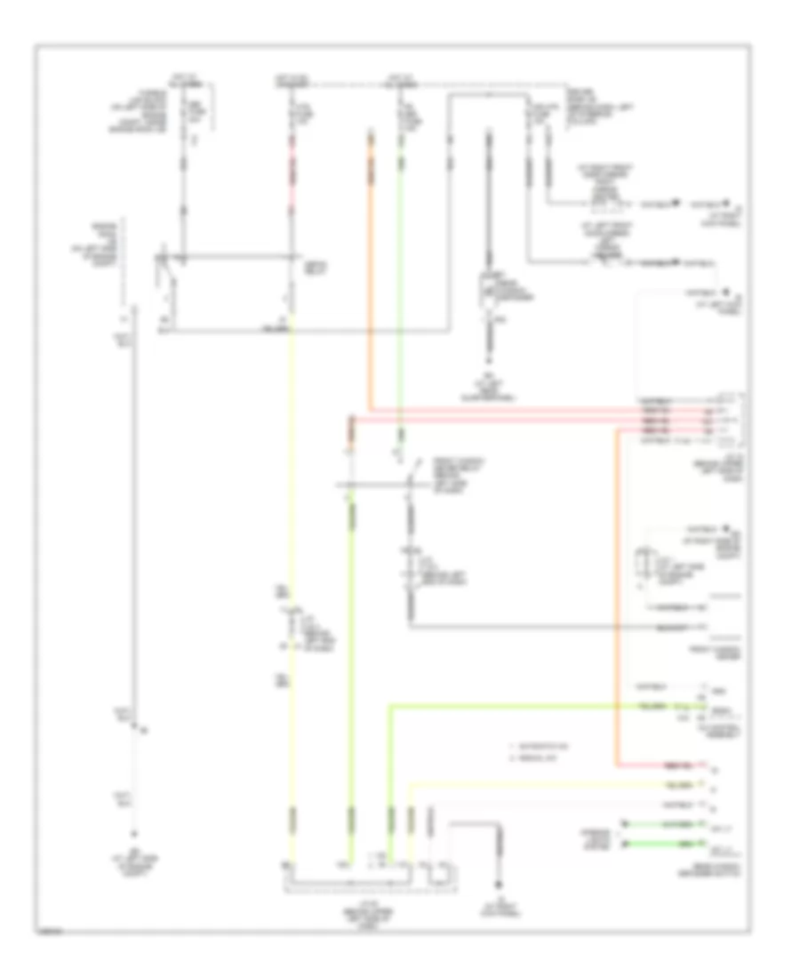 Defoggers Wiring Diagram for Toyota Sienna XLE Limited 2005