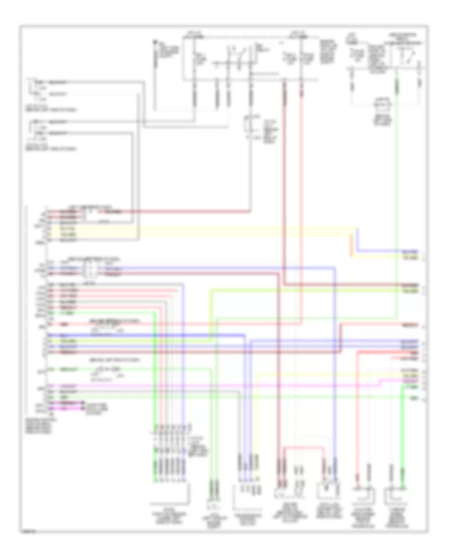A T Wiring Diagram 1 of 2 for Toyota Sienna XLE Limited 2005