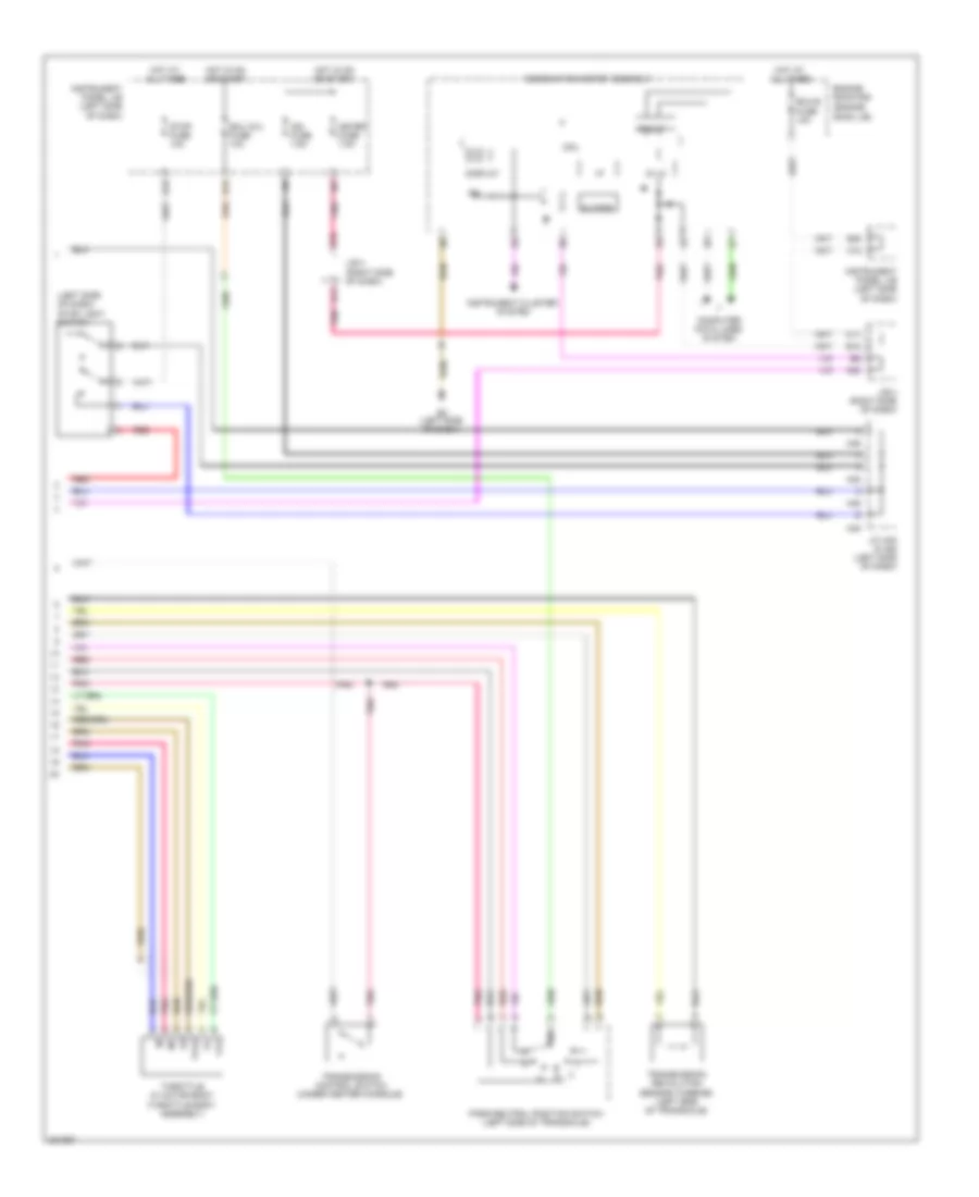 1.8L, Transmission Wiring Diagram, TMC Made (2 of 2) for Toyota Corolla XRS 2010