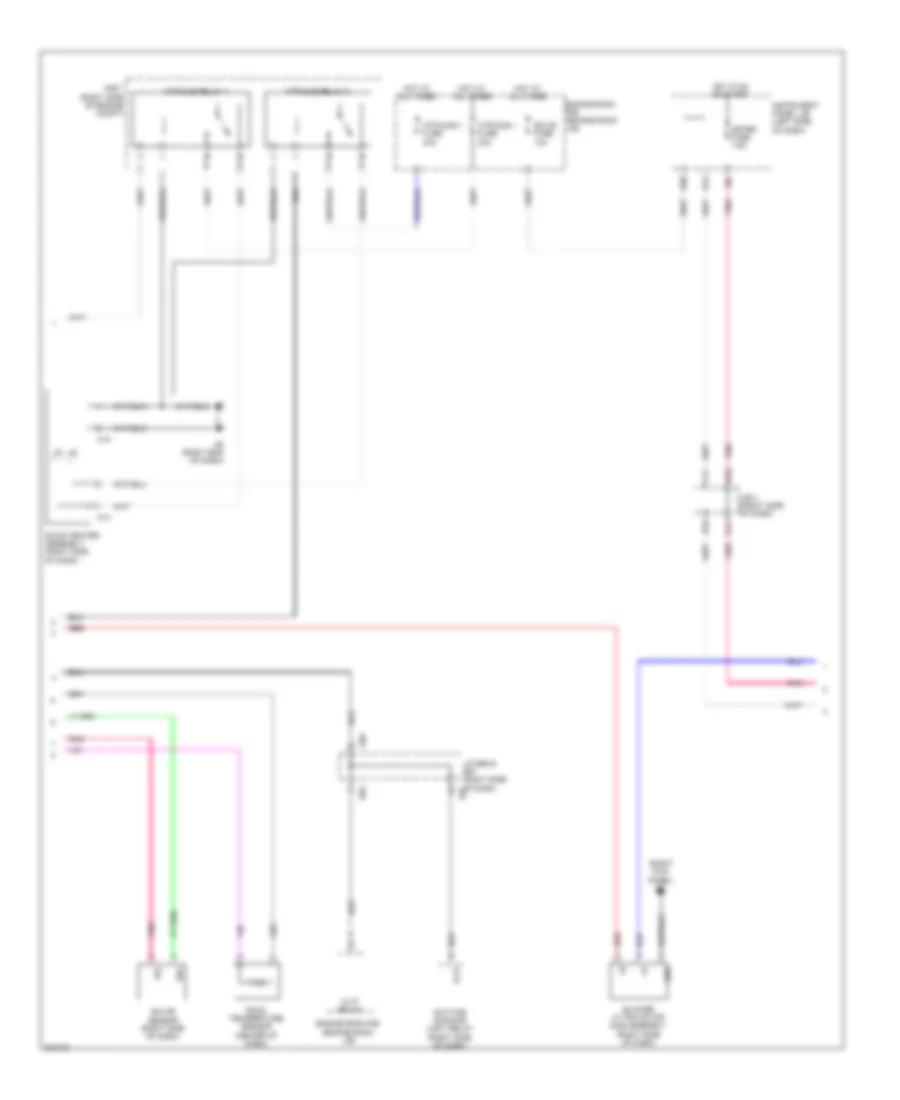 1.8L, Automatic AC Wiring Diagram, TMC Made (2 of 3) for Toyota Corolla XRS 2010